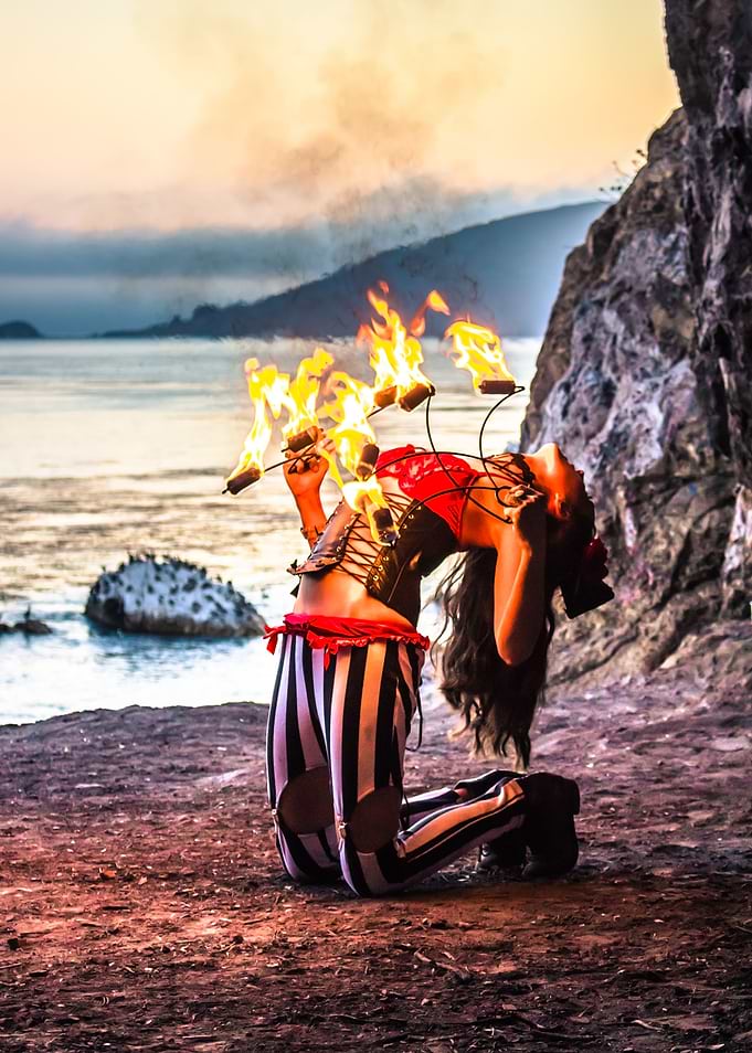 Fire Cave Model: Deri Candice Lasher