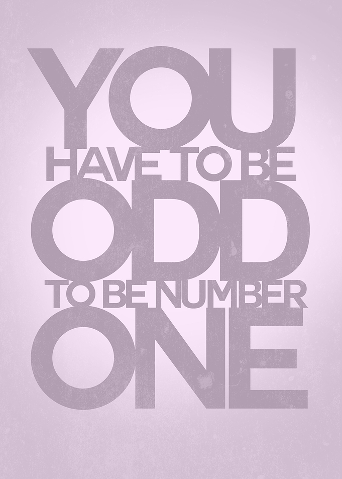 ODD ONE 01