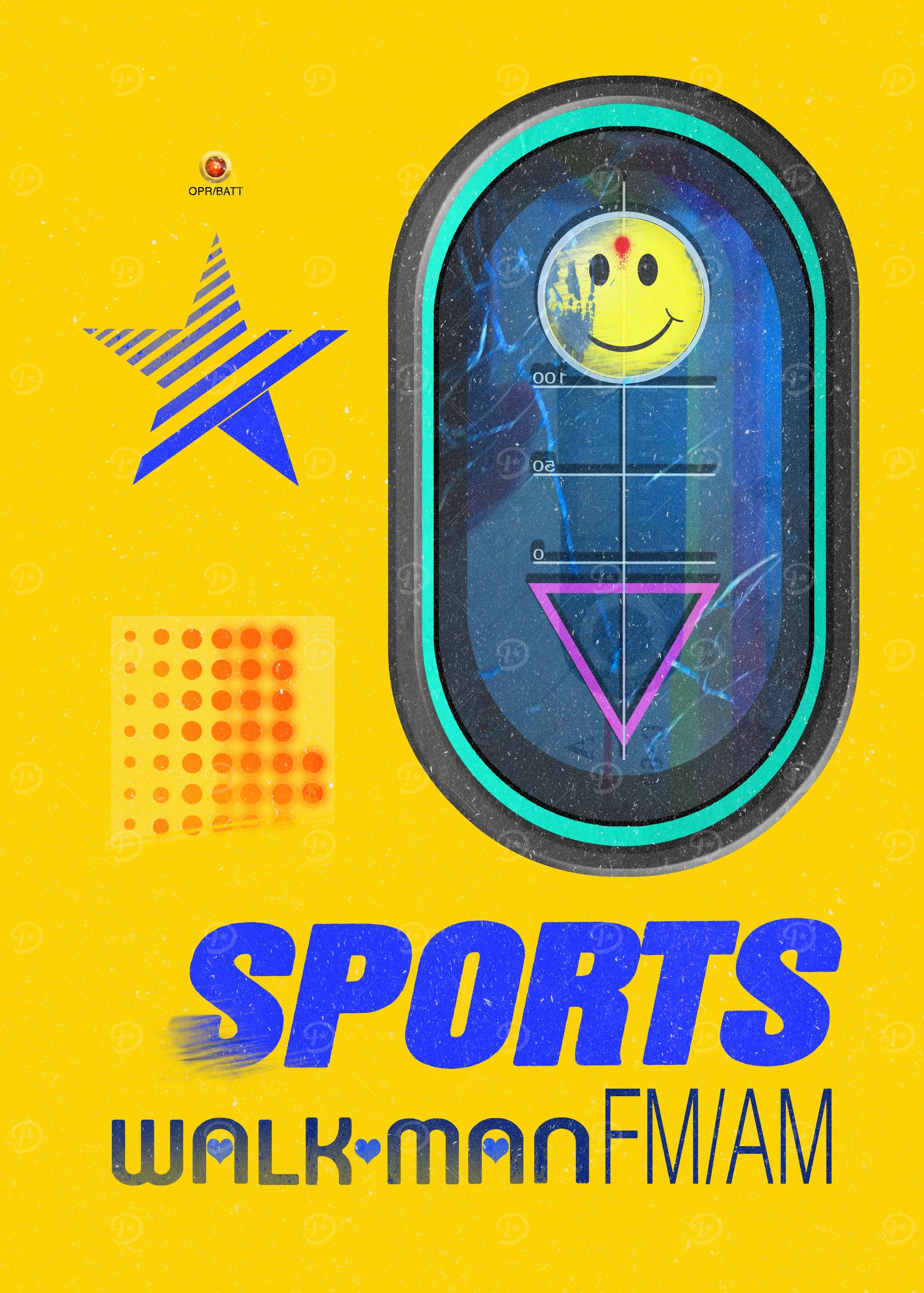 Sports Walk Man