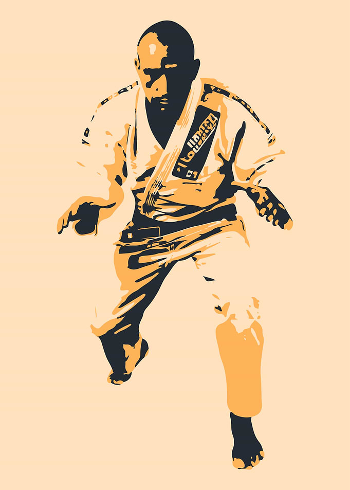 Brazilian Jiu Jitsu Fighter