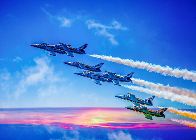 The Breitling Jet Team
