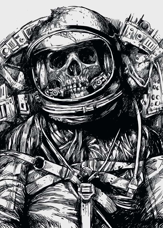 Dead astronaut
