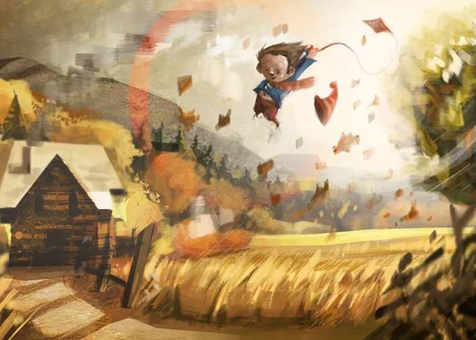 Boy With a Kite