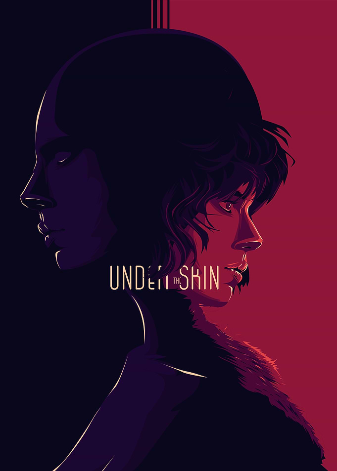 Under the skin - alternative movie poster design II