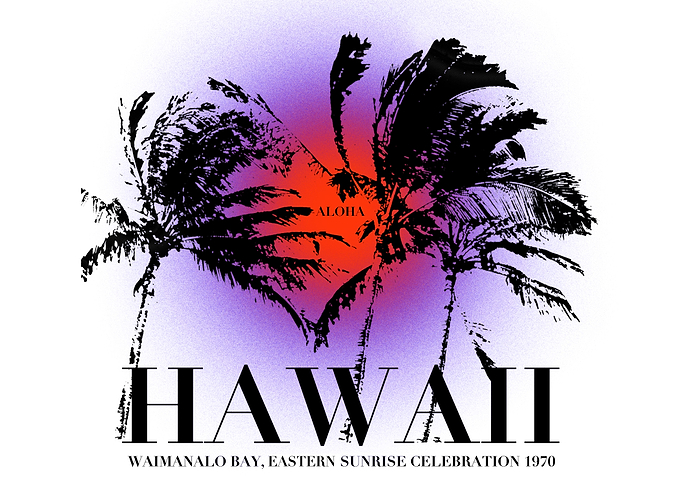 HAWAIIAN SUNRISE 1970