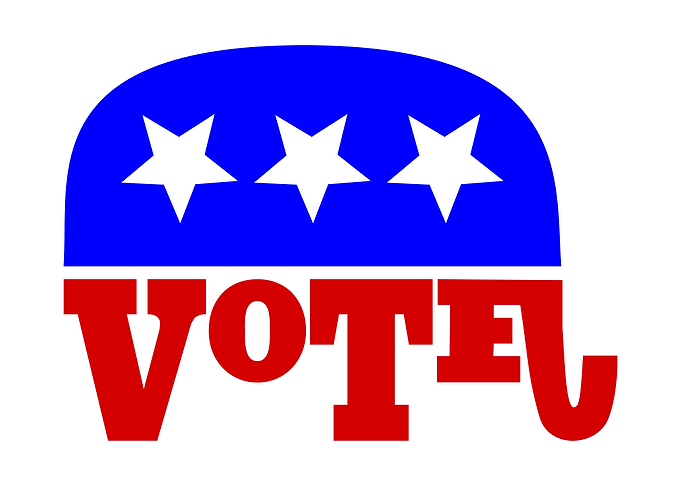 Vote Republican Elephant