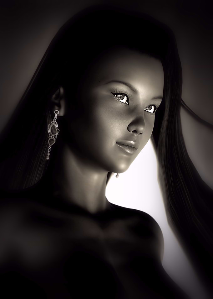 China Girl Portrait