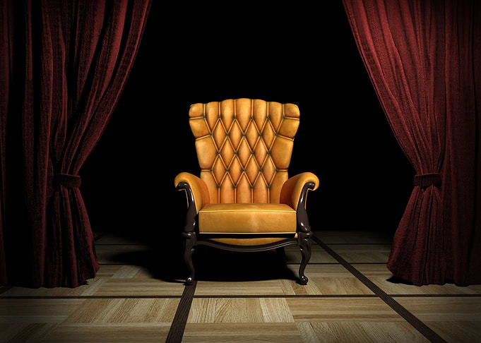 Gold In Chair