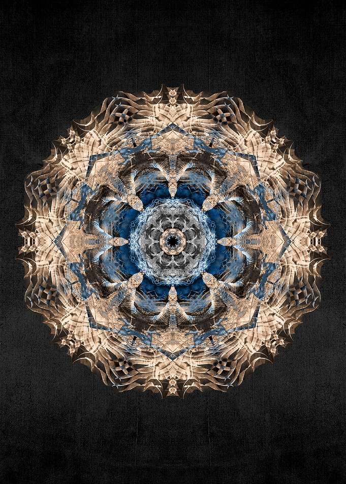 mandala flower j