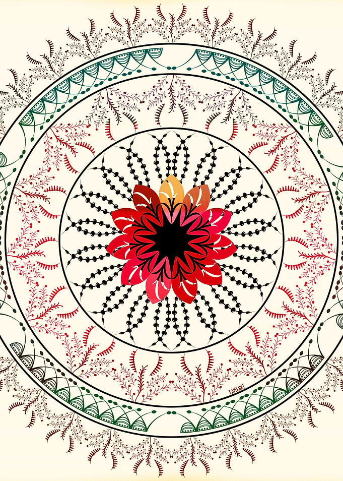 Mandala: Positive Vibes Mandala