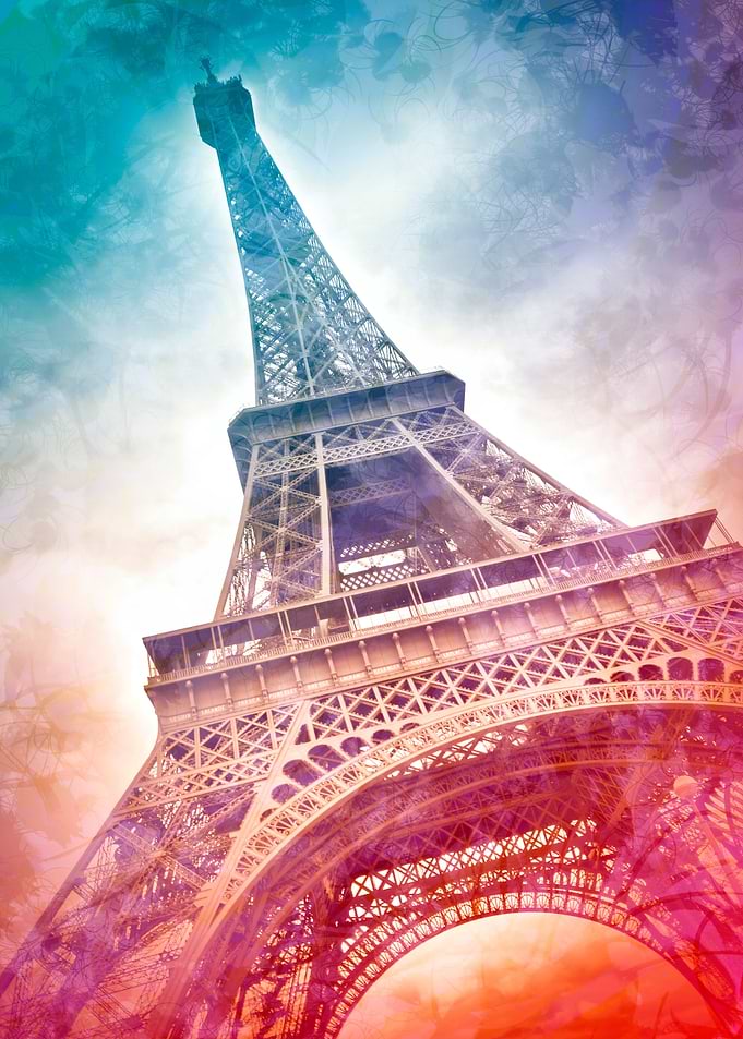 Modern PARIS Eiffel Tower