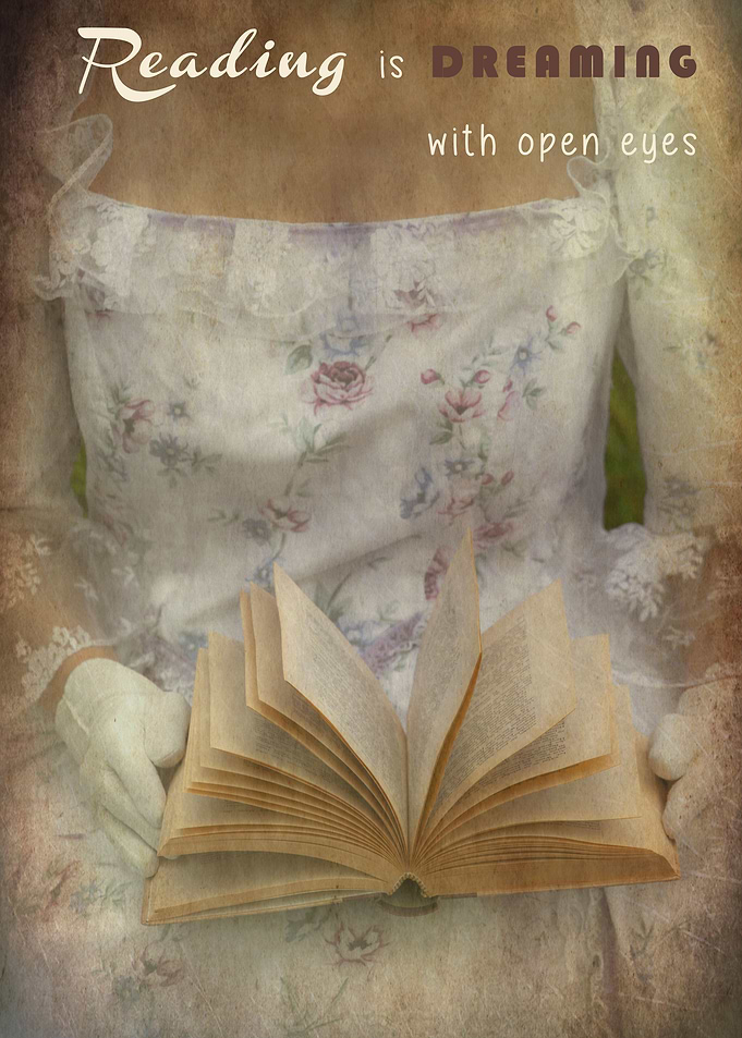 reading is dreaming with open eyes