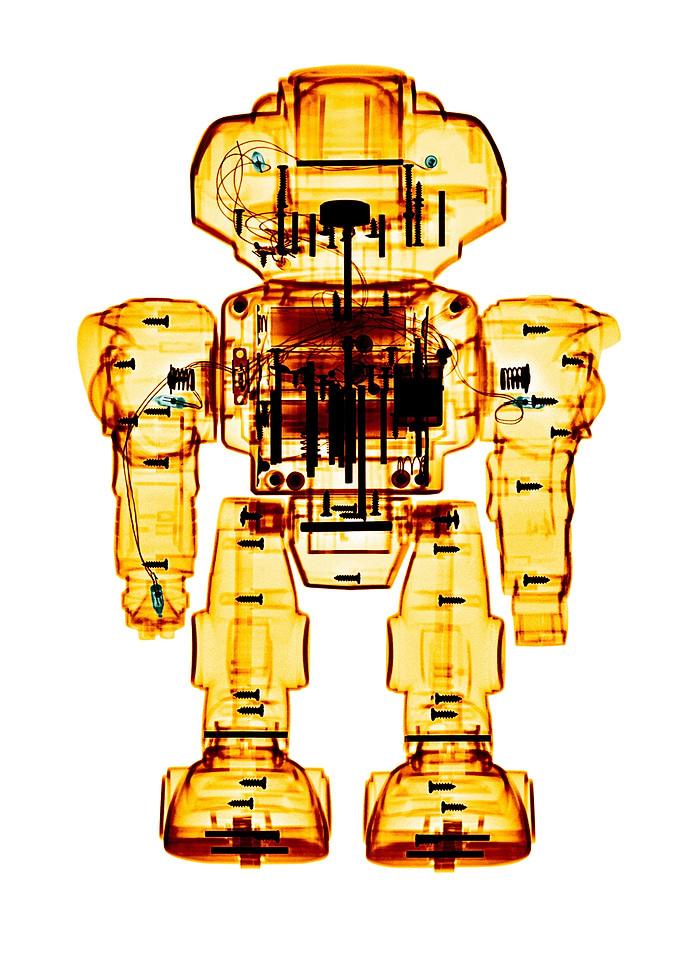 X-ray Toy Robot Android Extraterrestrial