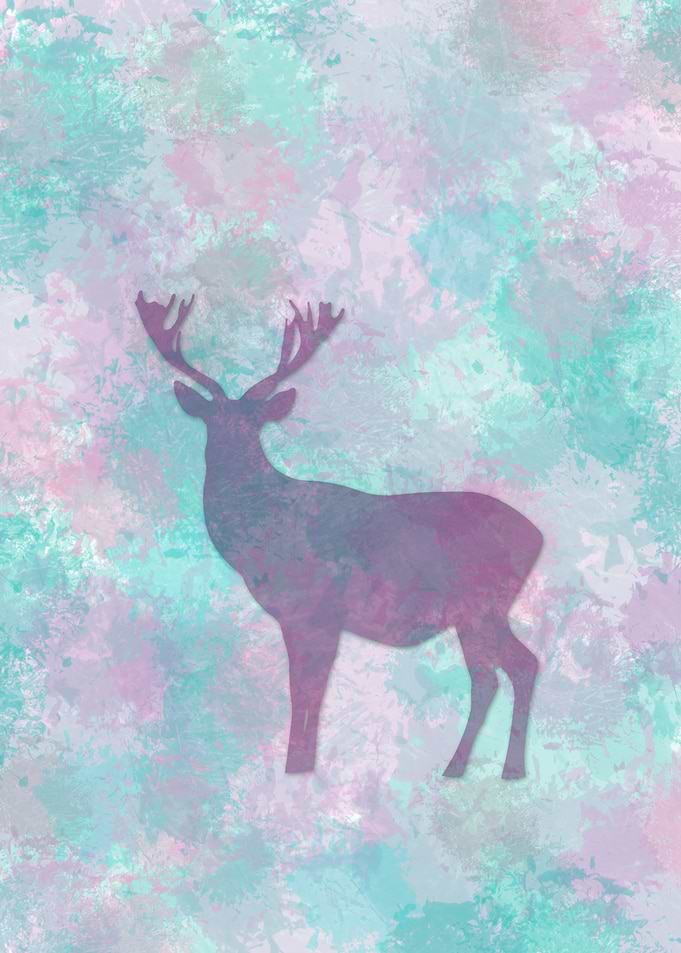 Deer Silhouette I