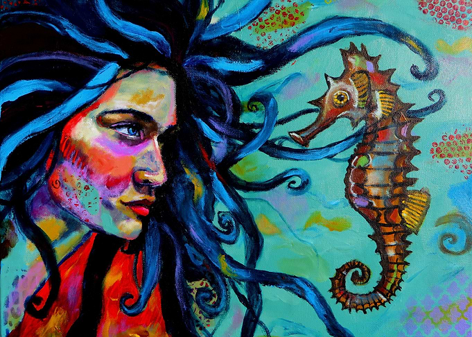 Scarlett and the Seahorse