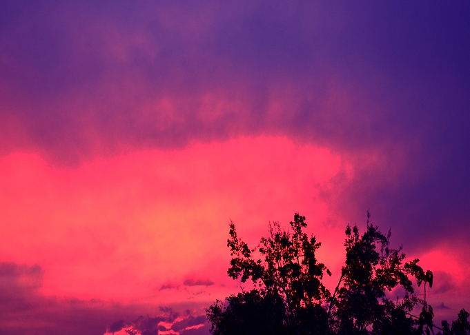 Sunset Santiago Chile