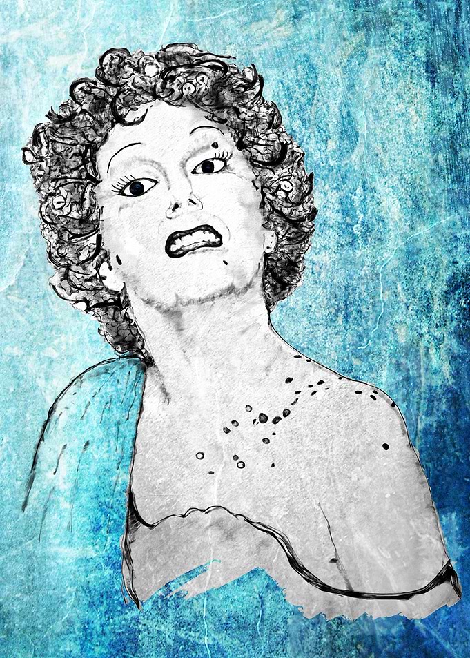 Norma Gloria Swanson as Norma Desmond from the film Su ...