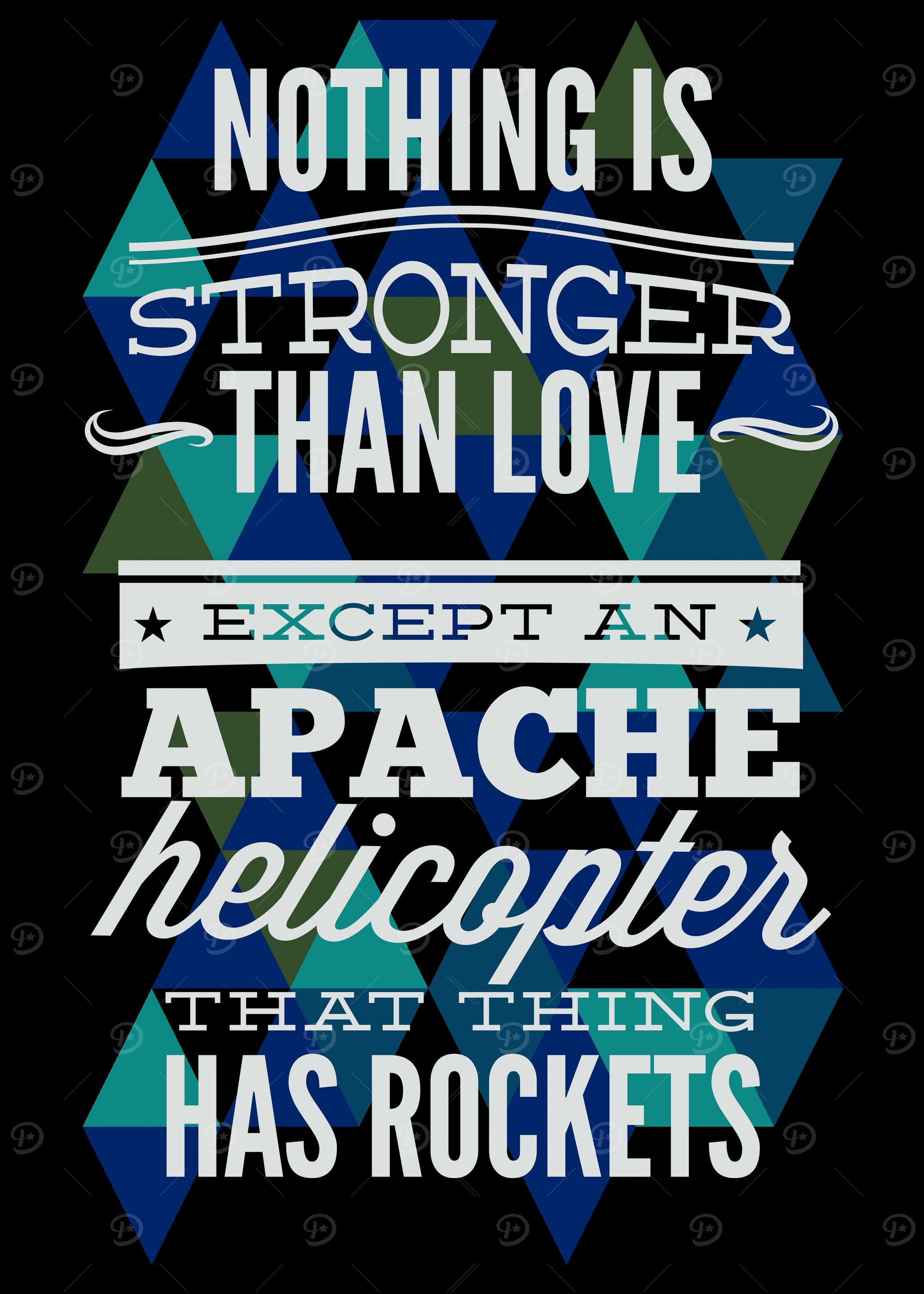 Apache Helicopters Are Stonger Than Love