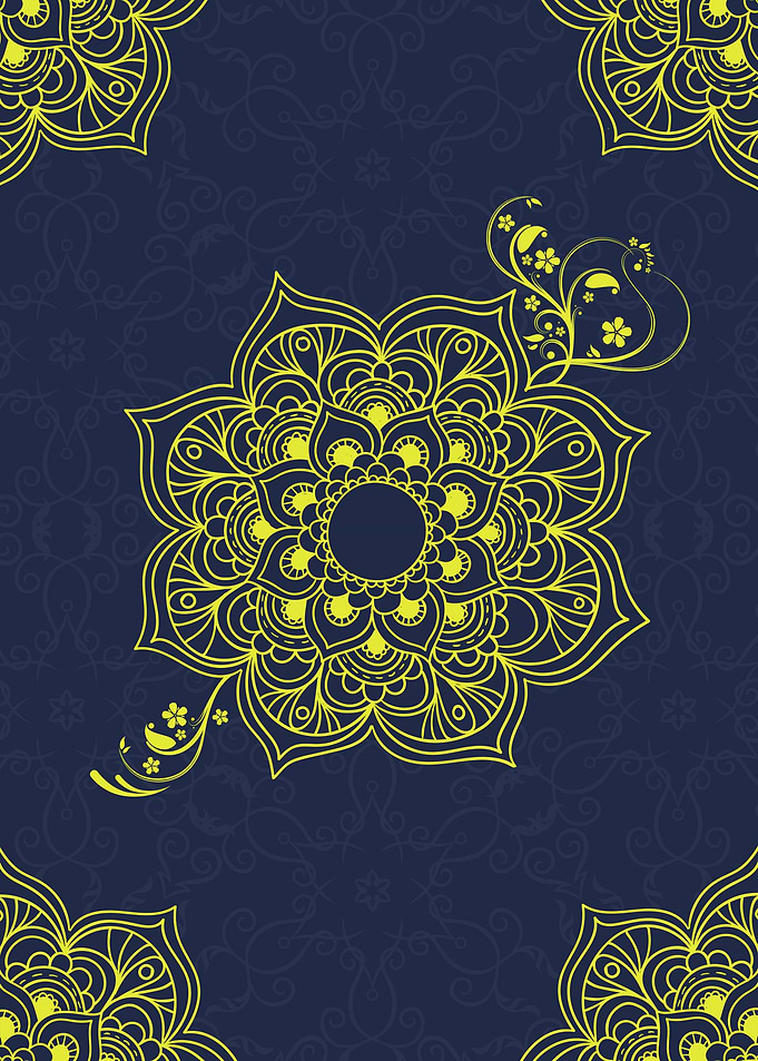 Mandala II - navy