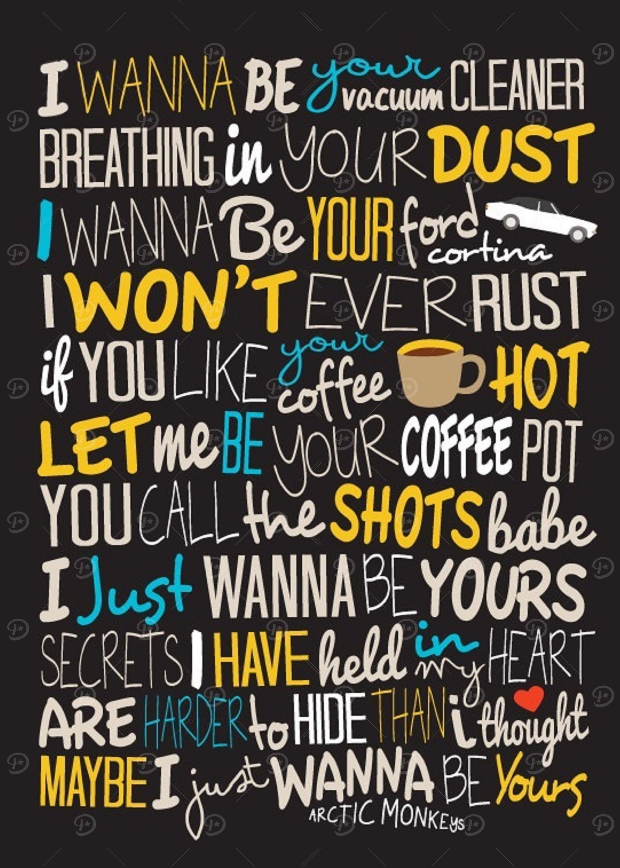 i wanna be yours
