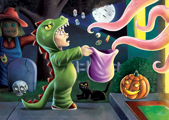 Trick or Treat! The Little dreamers series features kid ...