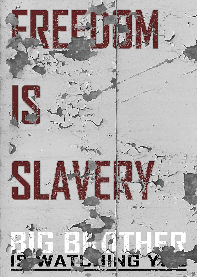 Freedom is Slavery - Inspired by George Orwell's &# ...