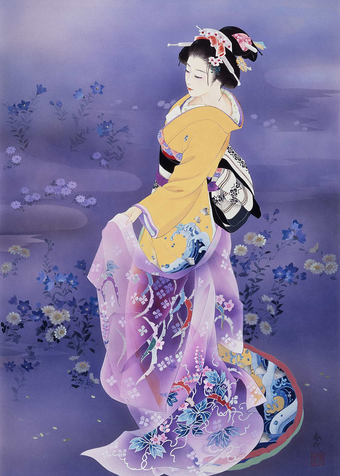Skiyu Purple Robe