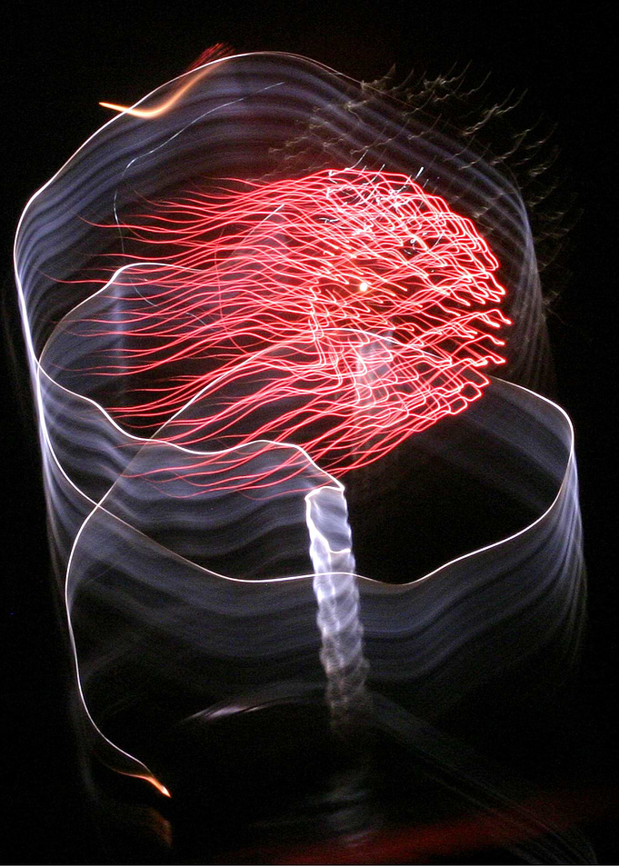 Red and white light