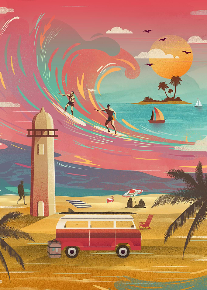 Lets Go Surfing