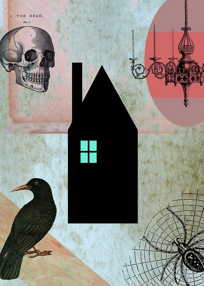 The House With The Turquoise Light On No.5