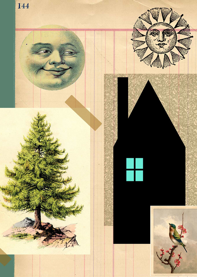 The House With The Turquoise Light On No.4