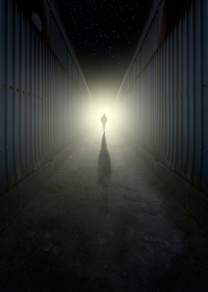 Alone in the docks