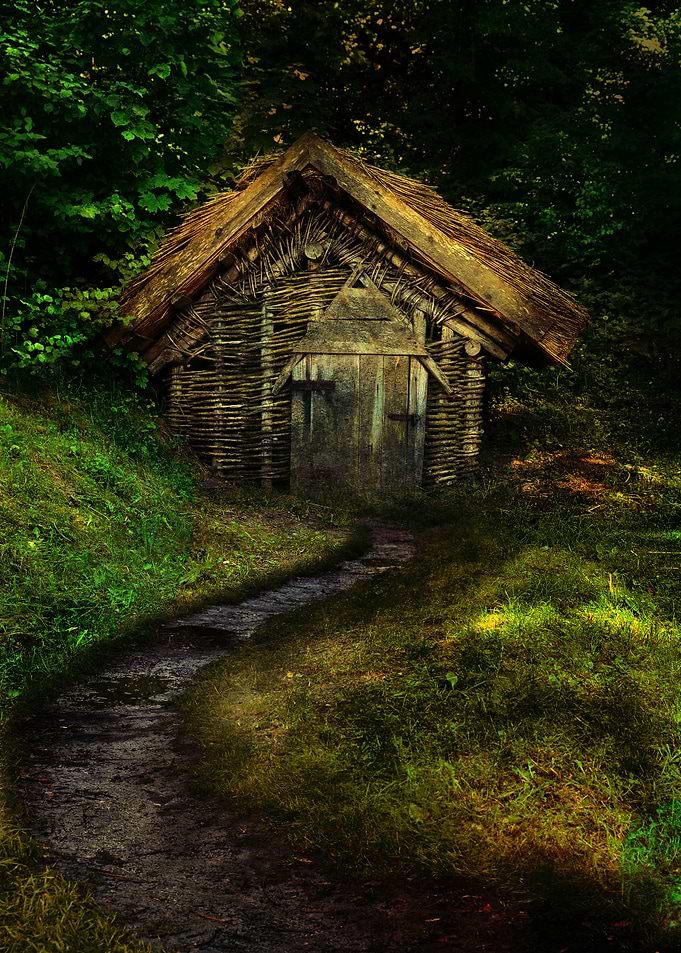 An old fisherman's hut
