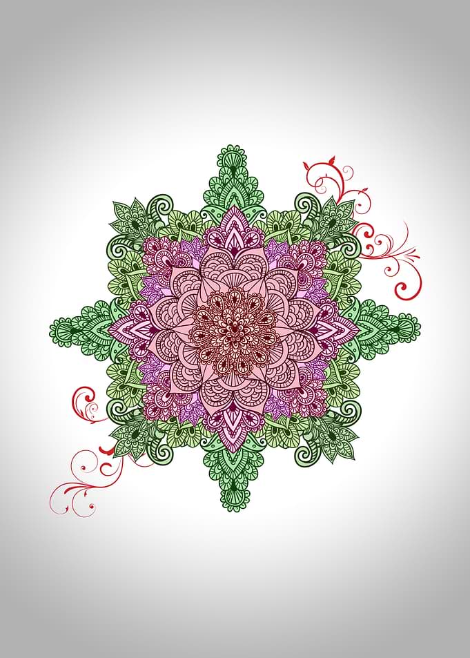 Mandala VI - Flower