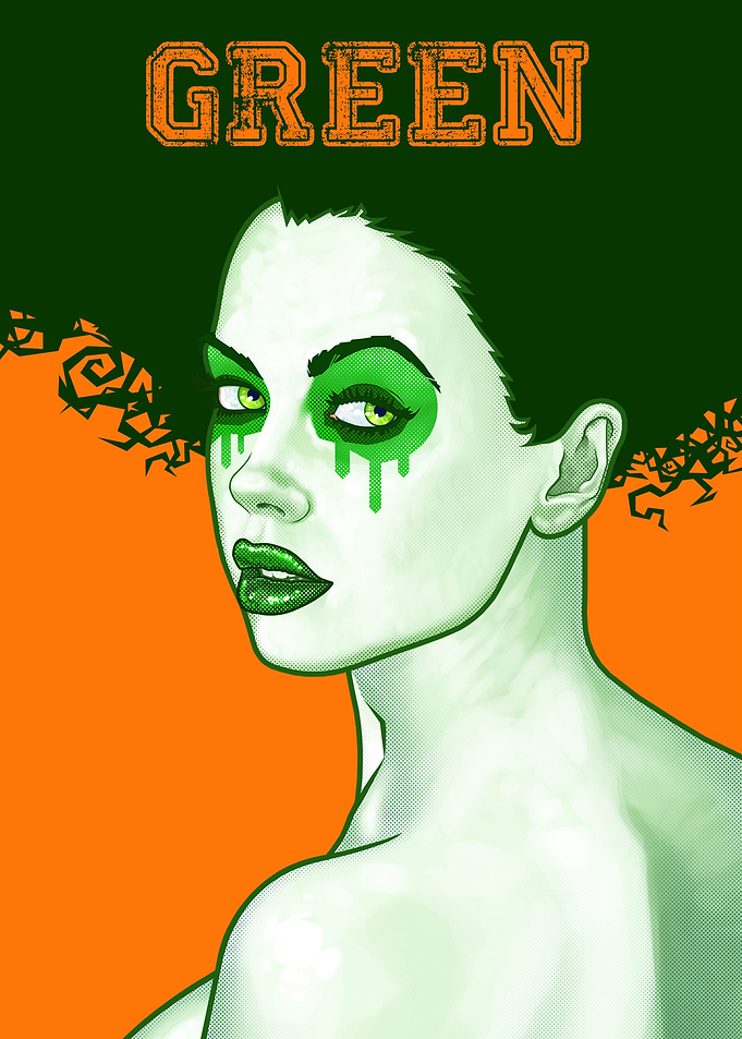 GREEN