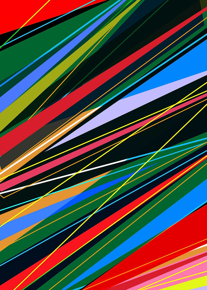 Abstract colorful shapes 2