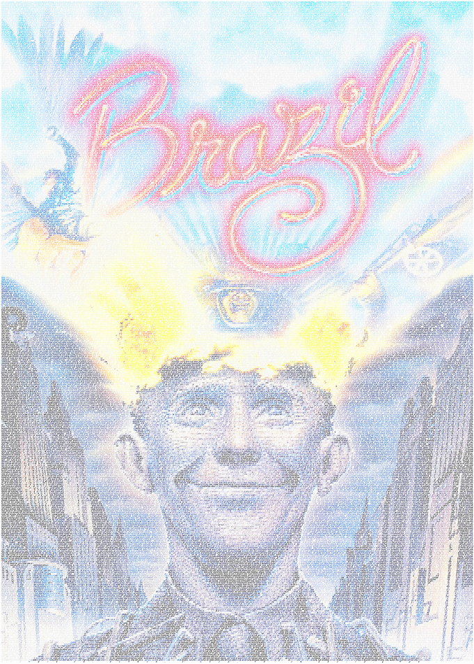 Brazil v1. The poster for Terry Gilliams' Brazil recrea ...