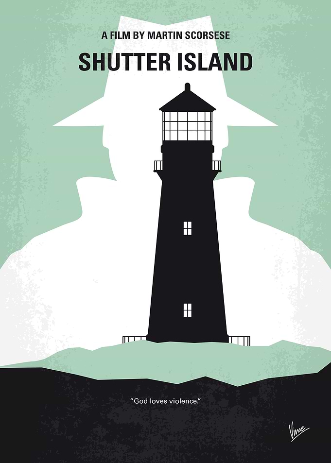 No513 My Shutter Island minimal movie poster A U.S Mar ...