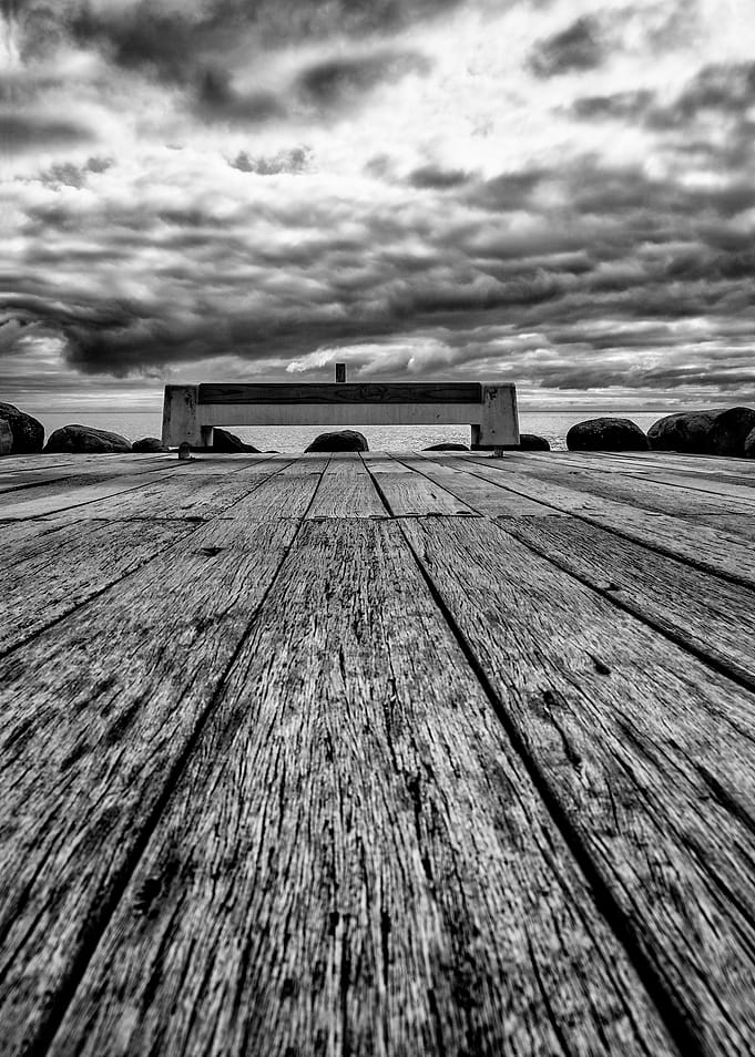Stormy Walkway