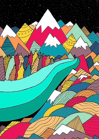 River in the mountains