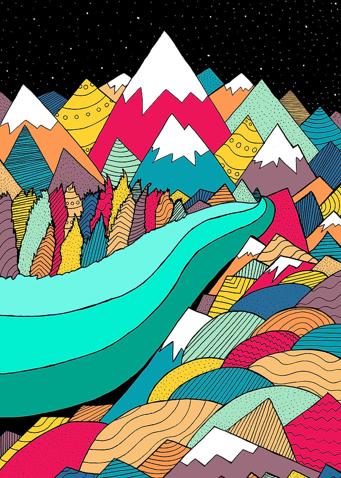 River in the mountains