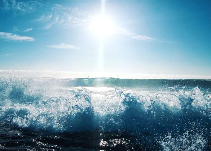 A Splash of Blue