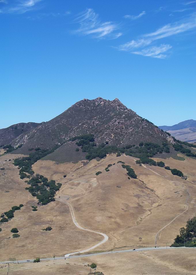Bishops' Peak from Madonna Mountain