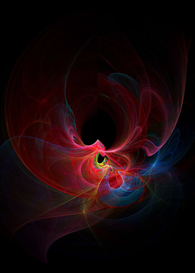 Fractal - 33 colorful Beautiful flows of different colo ...