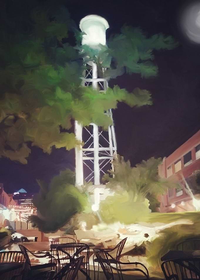 Night on the town.