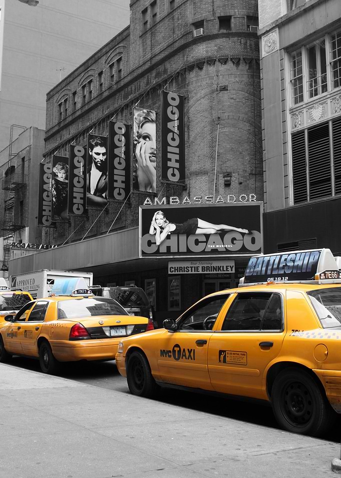 Just off Broadway