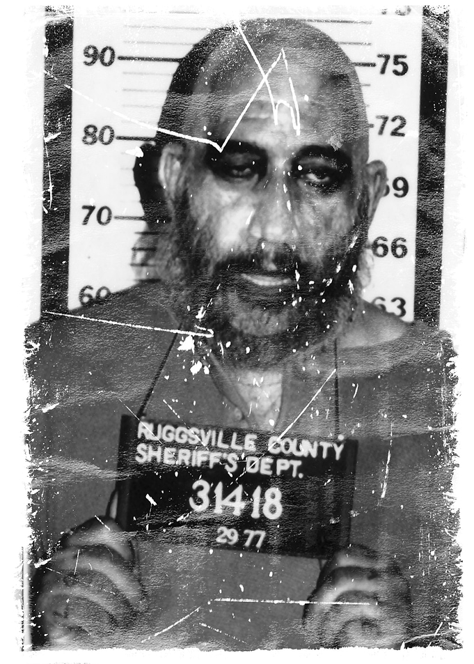 Distressed Mugshot of Captain Spaulding from the movie ...