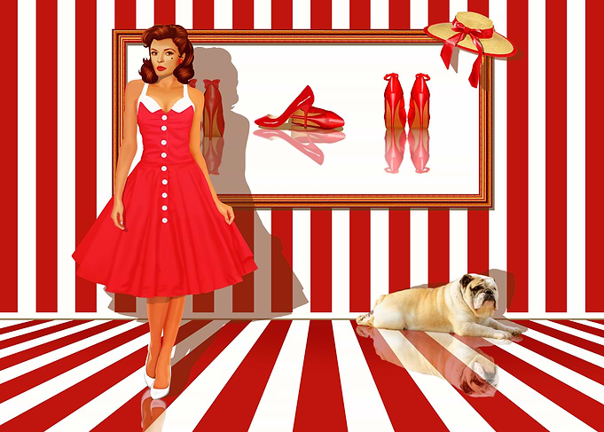 Series: Ladies Quartet 1 in Red - White