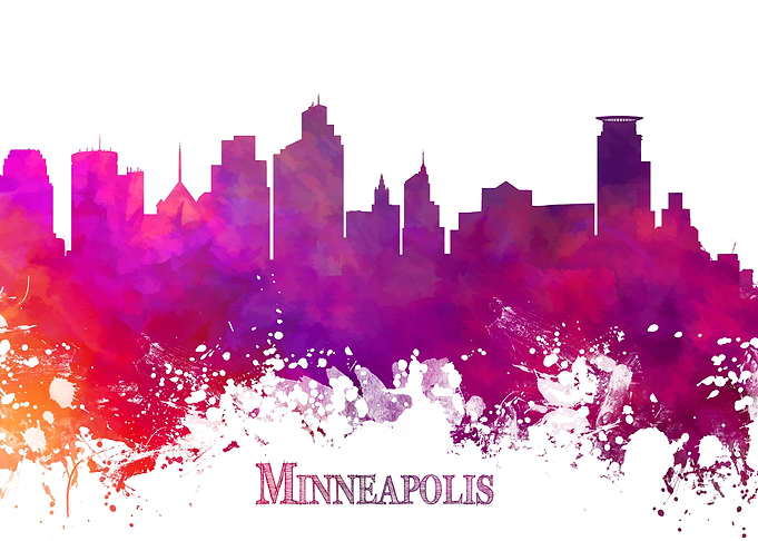 Minneapolis - skyline city