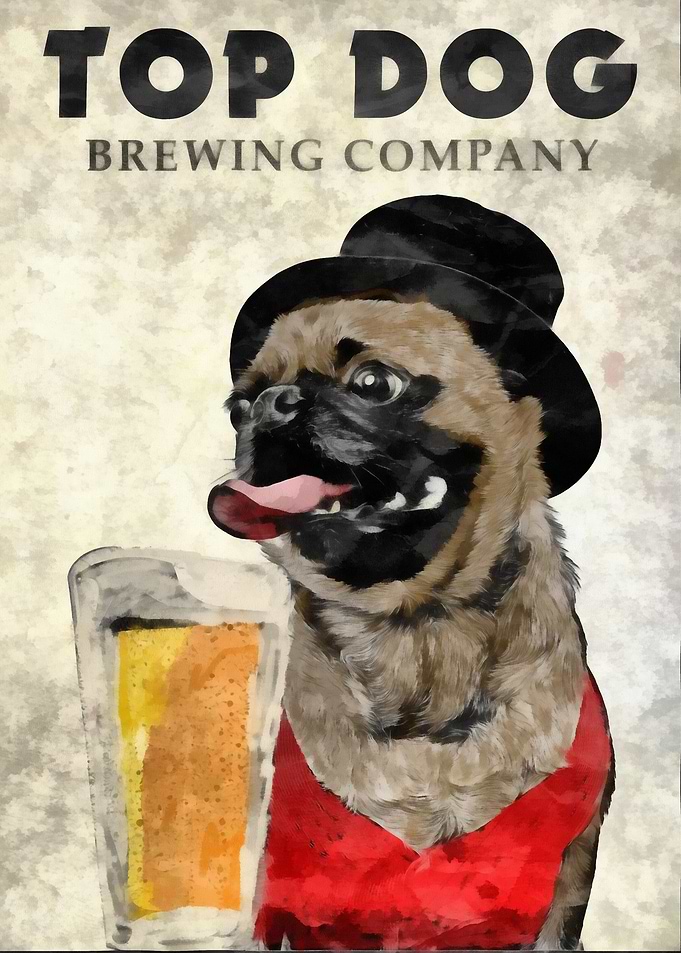 Top Dog Brewing Company by Edward M. Fielding